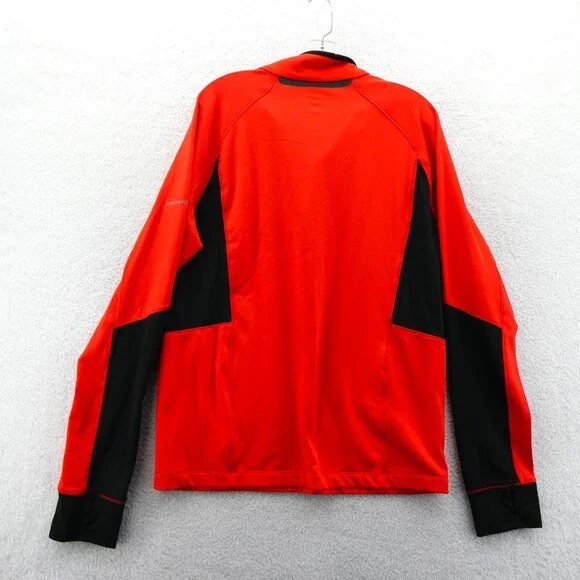 Obermeyer Jacket Large Womens‎ Orange 1/4 Zip Aspen Ski Colorado Casual Sporty - Picture 11 of 14